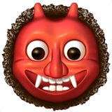 Apple design of the ogre emoji verson:ios 16.4