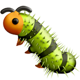 Apple design of the bug emoji verson:ios 16.4