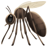 Apple design of the mosquito emoji verson:ios 16.4
