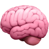 Apple design of the brain emoji verson:ios 16.4