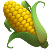 Apple design of the ear of corn emoji verson:ios 16.4