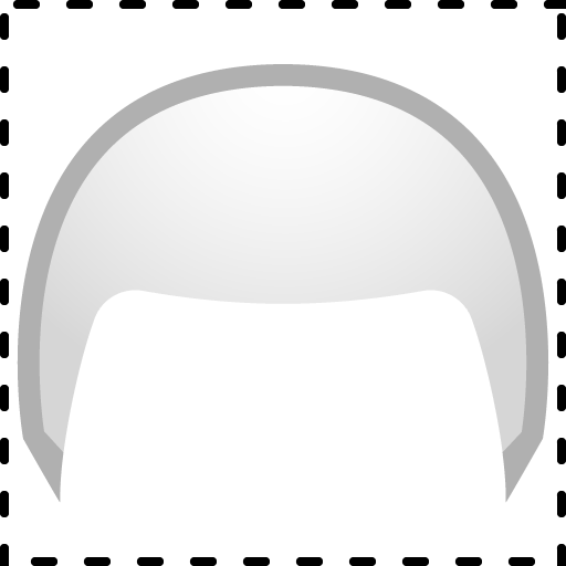 Google design of the white hair emoji verson:Noto Color Emoji 15.0