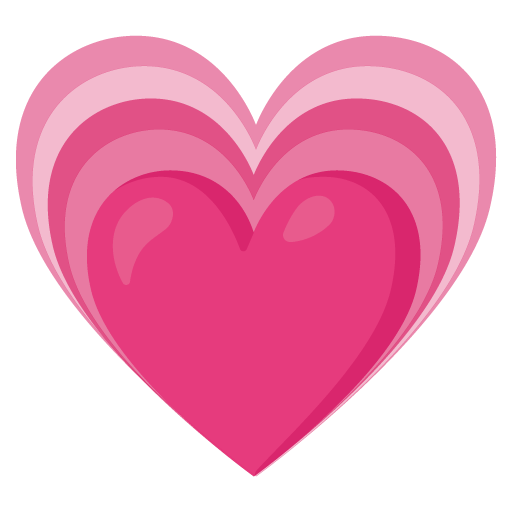 Google design of the growing heart emoji verson:Noto Color Emoji 15.0