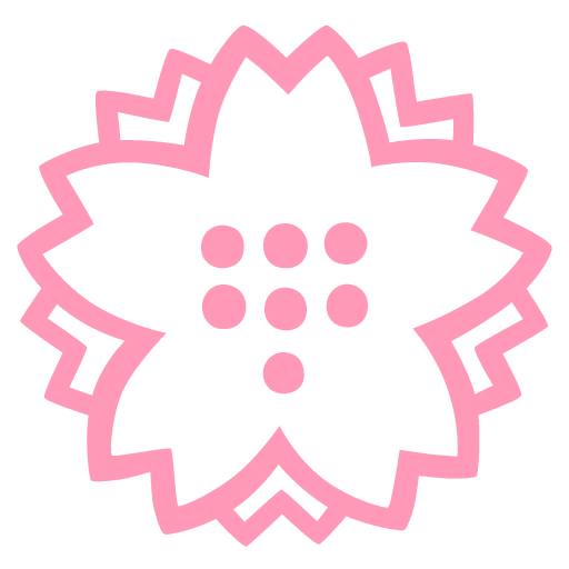 Google design of the white flower emoji verson:Noto Color Emoji 15.0