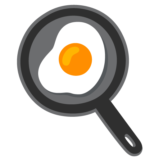 Google design of the cooking emoji verson:Noto Color Emoji 15.0