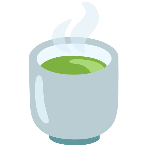 Google design of the teacup without handle emoji verson:Noto Color Emoji 15.0