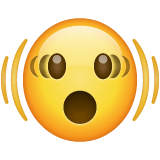 Whatsapp design of the shaking face emoji verson:2.23.2.72