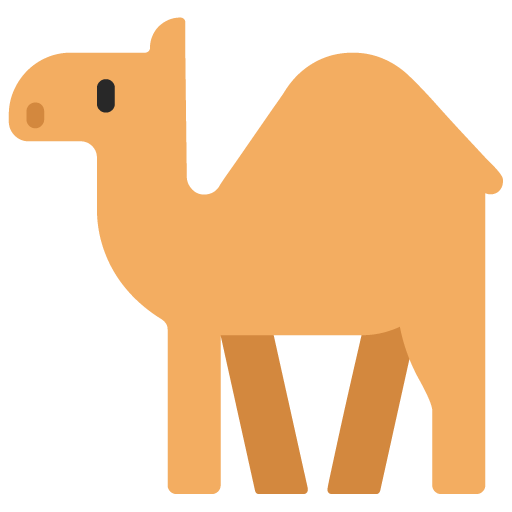 Microsoft design of the camel emoji verson:Windows-11-22H2