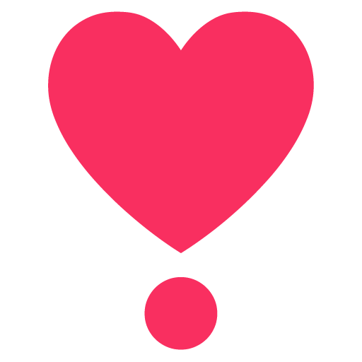 Microsoft design of the heart exclamation emoji verson:Windows-11-22H2
