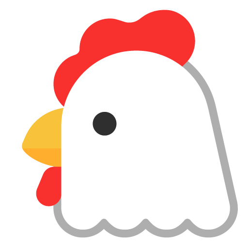 Microsoft design of the chicken emoji verson:Windows-11-22H2