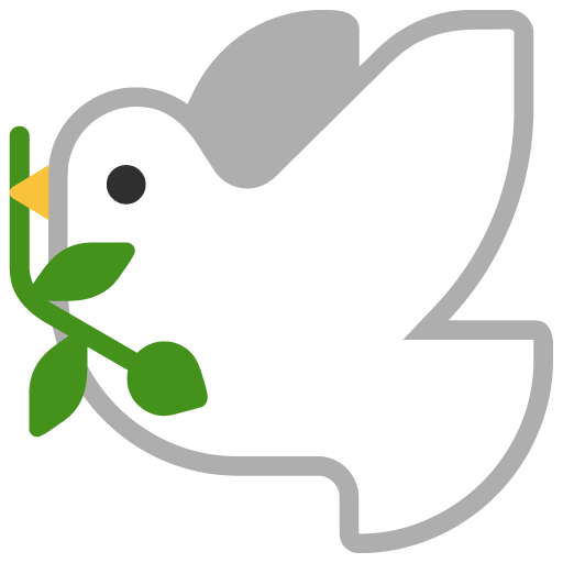 Microsoft design of the dove emoji verson:Windows-11-22H2