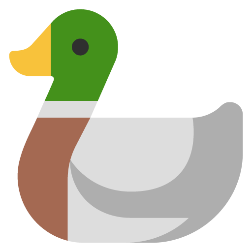 Microsoft design of the duck emoji verson:Windows-11-22H2