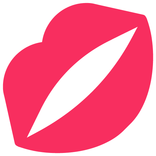 Microsoft design of the kiss mark emoji verson:Windows-11-22H2