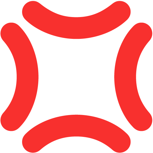 Microsoft design of the anger symbol emoji verson:Windows-11-22H2