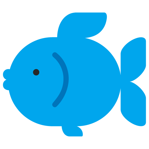Microsoft design of the fish emoji verson:Windows-11-22H2