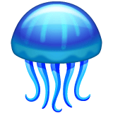 Whatsapp design of the jellyfish emoji verson:2.23.2.72