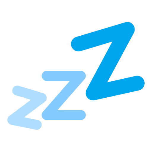 Microsoft design of the ZZZ emoji verson:Windows-11-22H2