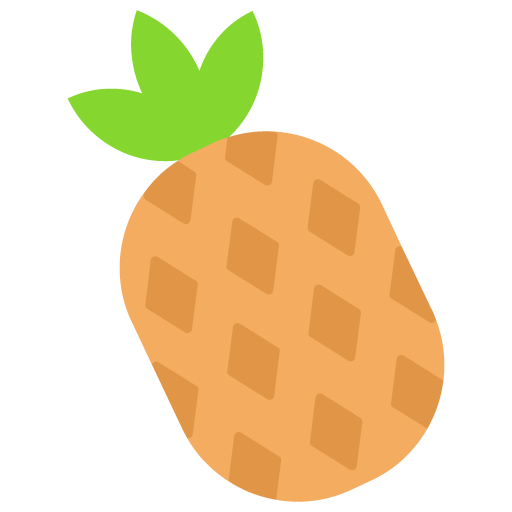 Microsoft design of the pineapple emoji verson:Windows-11-22H2