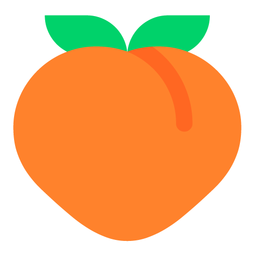 Microsoft design of the peach emoji verson:Windows-11-22H2
