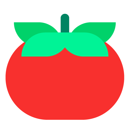 Microsoft design of the tomato emoji verson:Windows-11-22H2