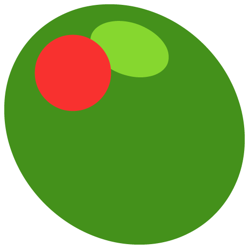 Microsoft design of the olive emoji verson:Windows-11-22H2