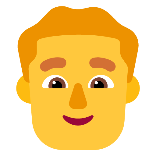 Microsoft design of the man emoji verson:Windows-11-22H2