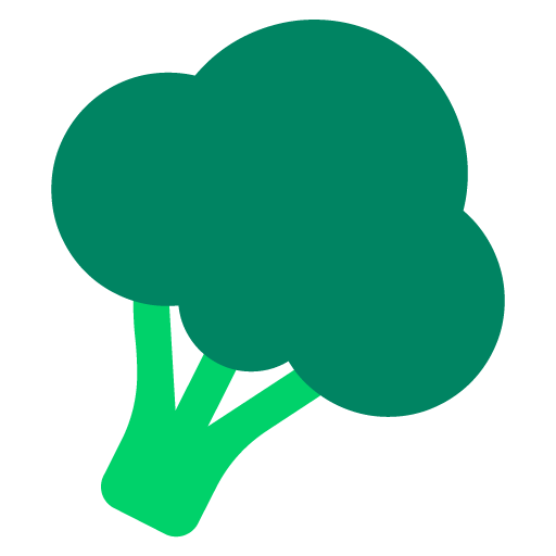 Microsoft design of the broccoli emoji verson:Windows-11-22H2