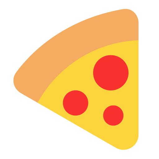 Microsoft design of the pizza emoji verson:Windows-11-22H2