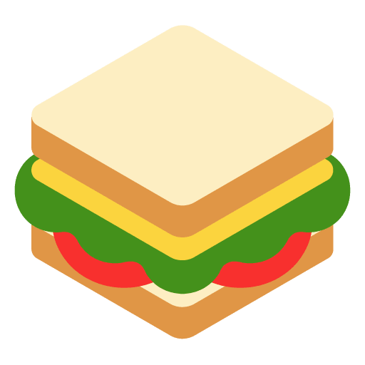 Microsoft design of the sandwich emoji verson:Windows-11-22H2