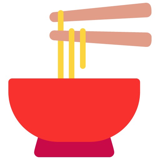 Microsoft design of the steaming bowl emoji verson:Windows-11-22H2