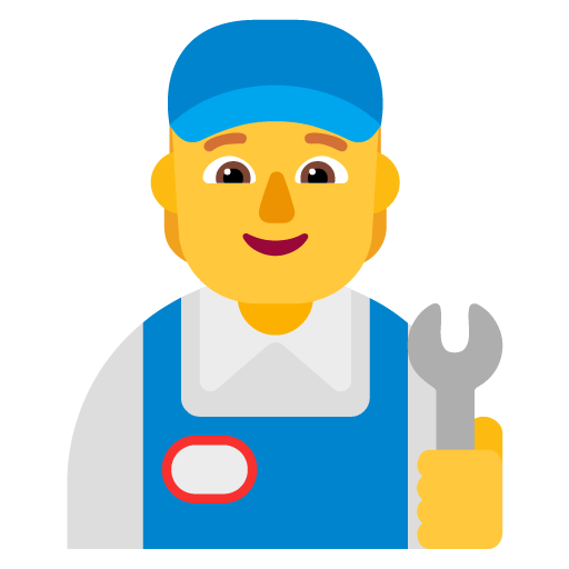 Microsoft design of the mechanic emoji verson:Windows-11-22H2