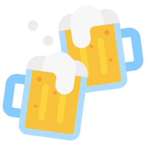 Microsoft design of the clinking beer mugs emoji verson:Windows-11-22H2