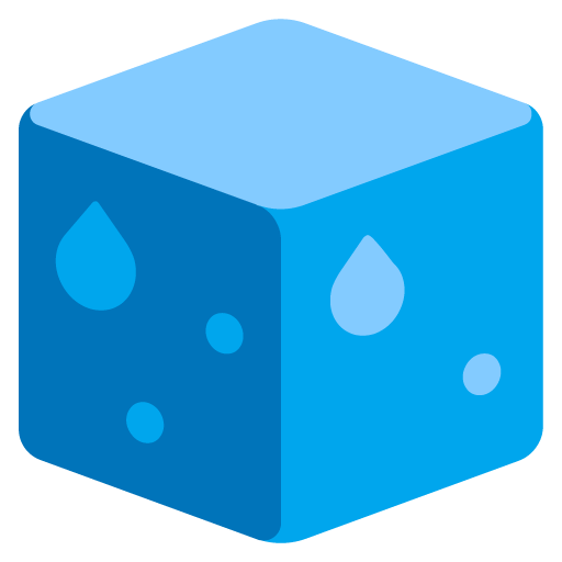 Microsoft design of the ice emoji verson:Windows-11-22H2