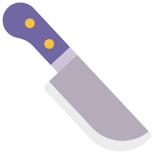 Microsoft design of the kitchen knife emoji verson:Windows-11-22H2