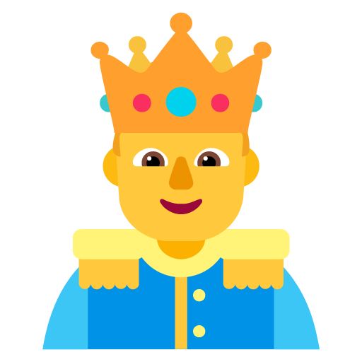 Microsoft design of the prince emoji verson:Windows-11-22H2