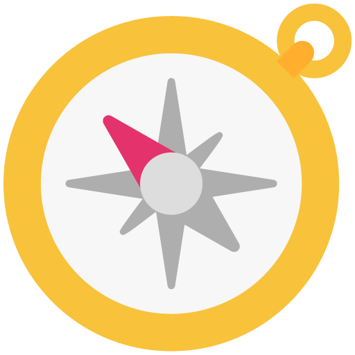 Microsoft design of the compass emoji verson:Windows-11-22H2