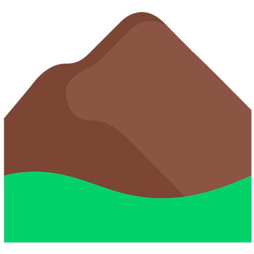 Microsoft design of the mountain emoji verson:Windows-11-22H2