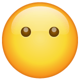 Whatsapp design of the face without mouth emoji verson:2.23.2.72