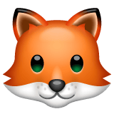 Whatsapp design of the fox emoji verson:2.23.2.72