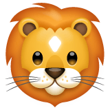 Whatsapp Whatsapp design of the lion emoji verson:2.23.2.72