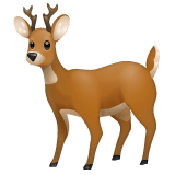 Whatsapp design of the deer emoji verson:2.23.2.72