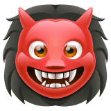 Whatsapp design of the ogre emoji verson:2.23.2.72