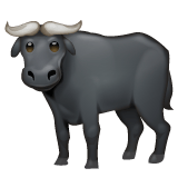 Whatsapp design of the water buffalo emoji verson:2.23.2.72