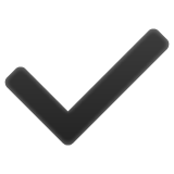 Whatsapp design of the check mark emoji verson:2.23.2.72