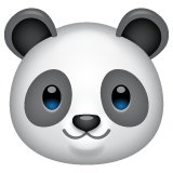 Whatsapp design of the panda emoji verson:2.23.2.72