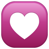 Whatsapp design of the heart decoration emoji verson:2.23.2.72