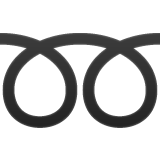 Whatsapp design of the double curly loop emoji verson:2.23.2.72