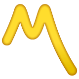 Whatsapp design of the part alternation mark emoji verson:2.23.2.72