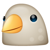 Whatsapp Whatsapp design of the bird emoji verson:2.23.2.72
