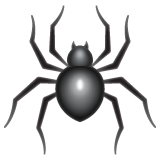 Whatsapp design of the spider emoji verson:2.23.2.72
